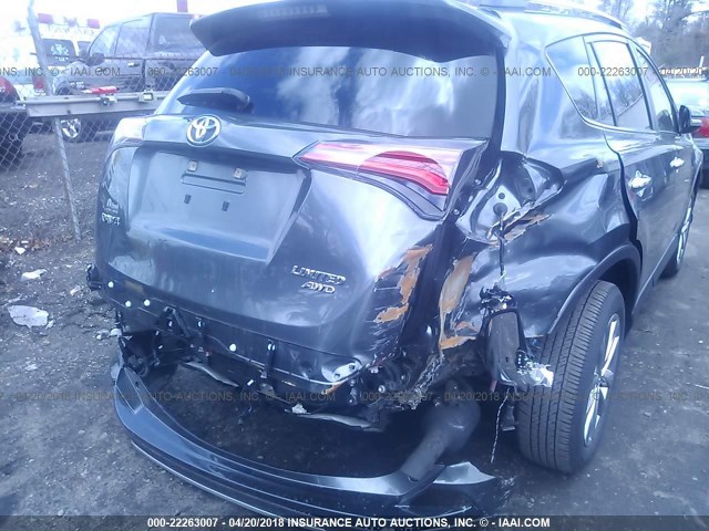 JTMDFREV7GD194067 - 2016 TOYOTA RAV4 LIMITED Boz foto 6