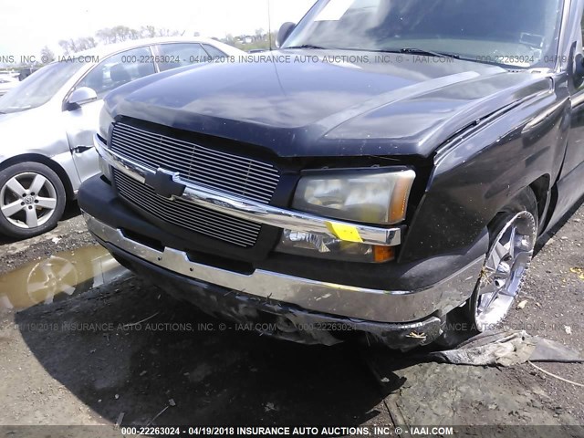 2GCEC19T441189911 - 2004 CHEVROLET SILVERADO C1500 GRAY photo 6