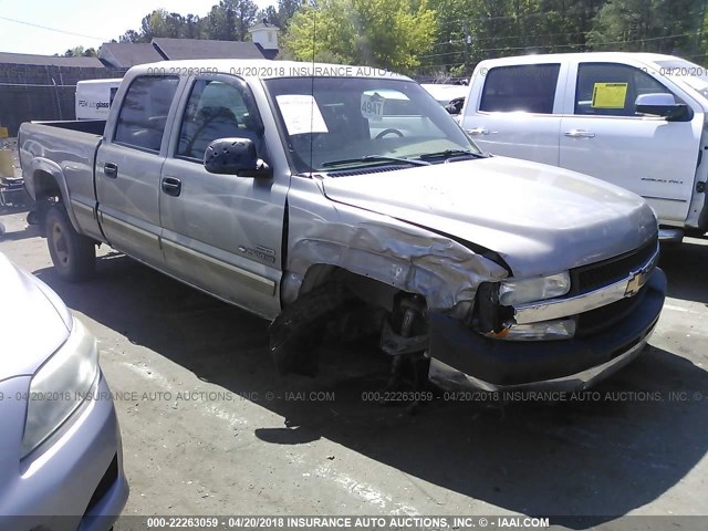 1GCHK23161F145359 - 2001 CHEVROLET SILVERADO K2500 HEAVY DUTY SILVER photo 1