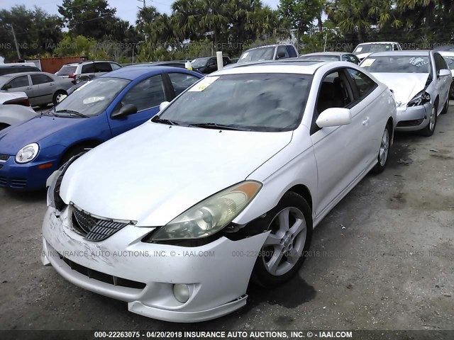 4T1CE38P14U944482 - 2004 TOYOTA CAMRY SOLARA SE/SLE თეთრი ფოტო 2