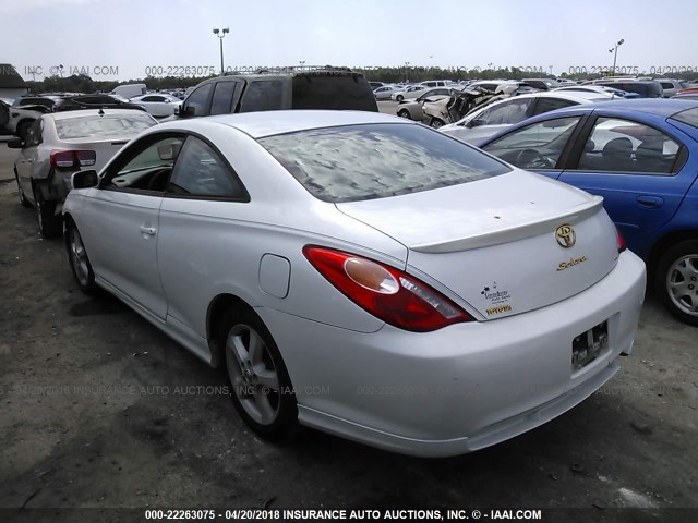 4T1CE38P14U944482 - 2004 TOYOTA CAMRY SOLARA SE/SLE თეთრი ფოტო 3