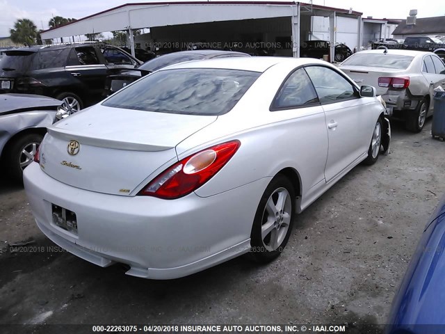 4T1CE38P14U944482 - 2004 TOYOTA CAMRY SOLARA SE/SLE თეთრი ფოტო 4