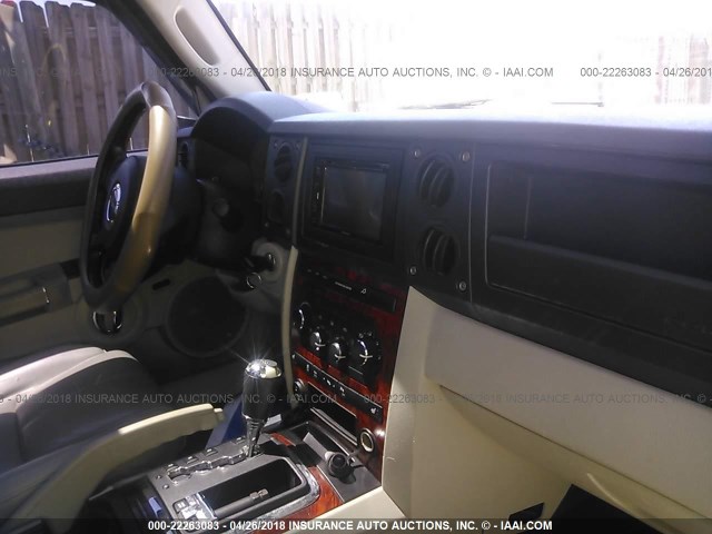 1J8HG58N96C156002 - 2006 JEEP COMMANDER LIMITED WHITE photo 5