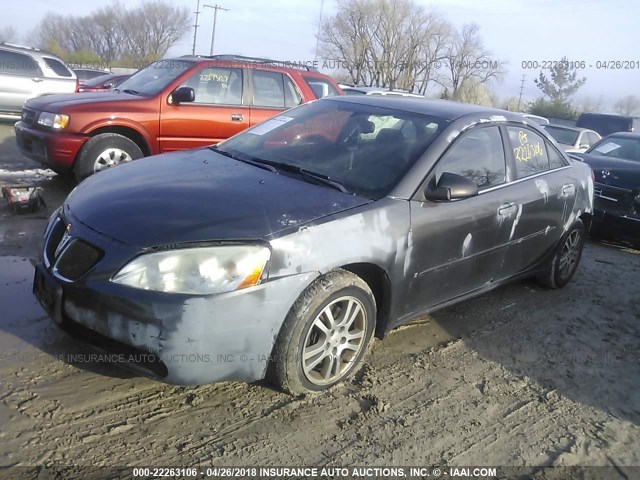 1G2ZG558164248813 - 2006 PONTIAC G6 SE1 GRAY photo 2