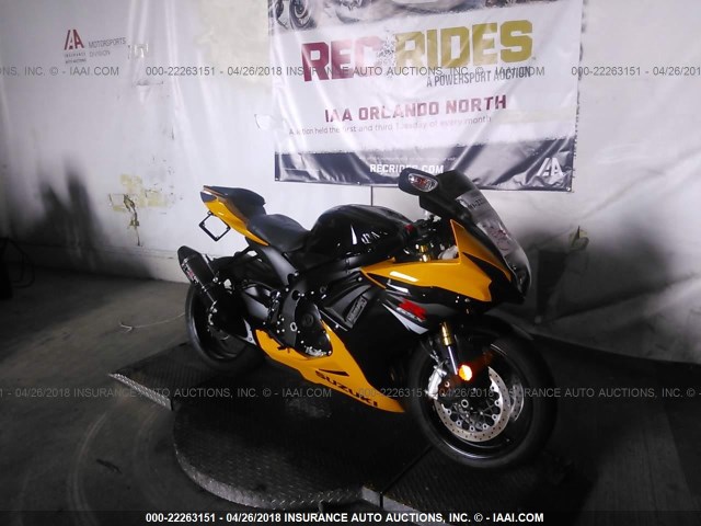 JS1GR7MA4H2101553 - 2017 SUZUKI GSX-R750 YELLOW photo 1