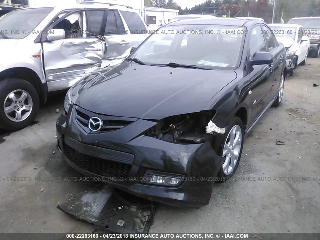 JM1BK323771649097 - 2007 MAZDA 3 S BLACK photo 6