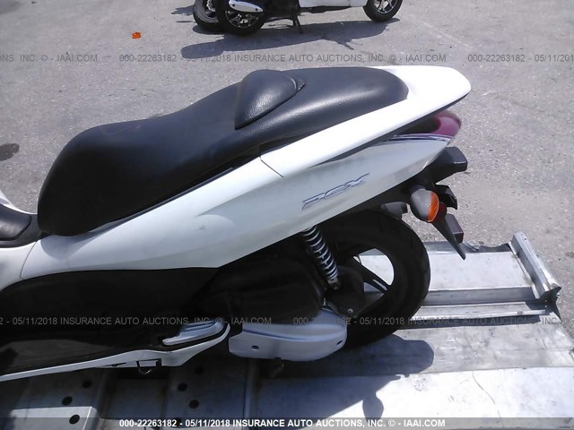 MLHJF2805B5002168 - 2011 HONDA PCX WHITE photo 6