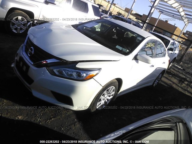 1N4AL3AP2HC244757 - 2017 NISSAN ALTIMA 2.5/S/SV/SL/SR WHITE photo 2