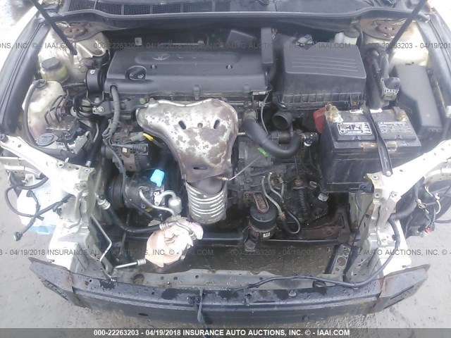 4T1BE46K19U416523 - 2009 TOYOTA CAMRY SE/LE/XLE TAN photo 10