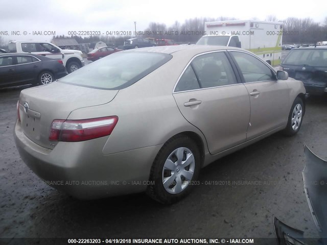 4T1BE46K19U416523 - 2009 TOYOTA CAMRY SE/LE/XLE TAN photo 4