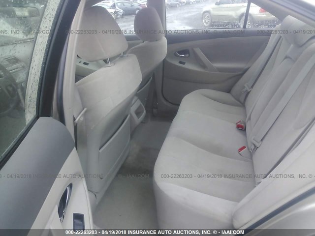 4T1BE46K19U416523 - 2009 TOYOTA CAMRY SE/LE/XLE TAN photo 8