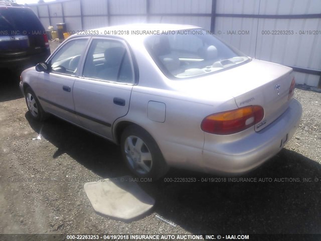 1Y1SK52881Z415076 - 2001 CHEVROLET GEO PRIZM LSI TAN photo 3