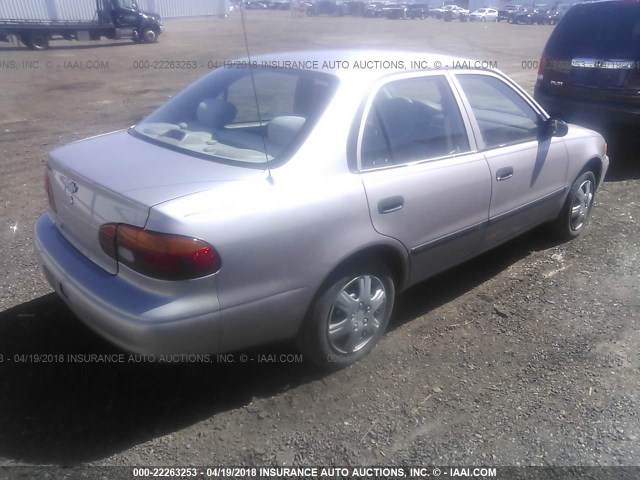 1Y1SK52881Z415076 - 2001 CHEVROLET GEO PRIZM LSI TAN photo 4