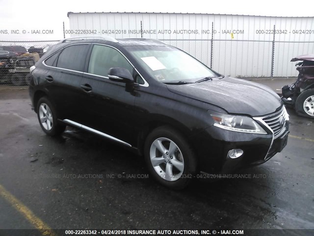 2T2BK1BAXFC285590 - 2015 LEXUS RX 350/BASE/F SPORT BLACK photo 1