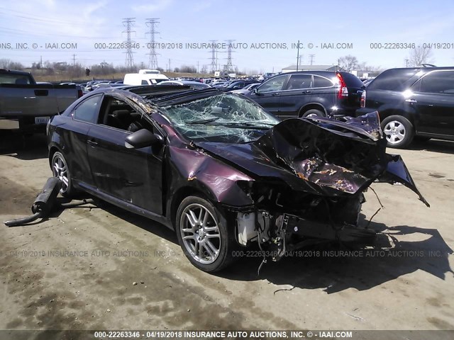 JTKDE167690288884 - 2009 TOYOTA SCION TC 紫色 照片 1