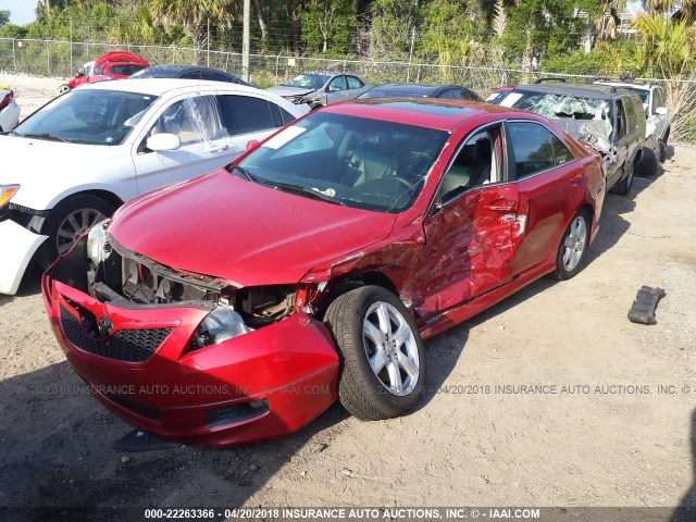 4T1BE46K69U367237 - 2009 TOYOTA CAMRY SE/LE/XLE 红色 照片 2