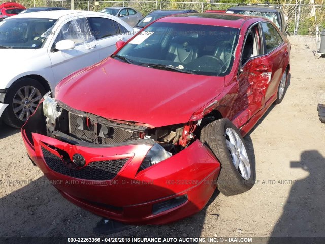 4T1BE46K69U367237 - 2009 TOYOTA CAMRY SE/LE/XLE 红色 照片 6