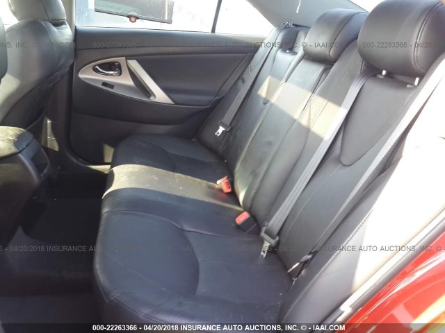 4T1BE46K69U367237 - 2009 TOYOTA CAMRY SE/LE/XLE 红色 照片 8