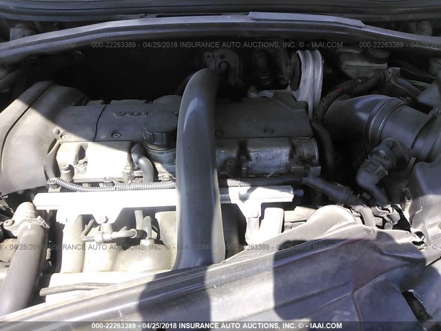 YV1SW53D012041005 - 2001 VOLVO V70 T5 TURBO GREEN photo 10