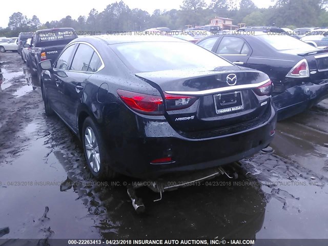 JM1GL1U51H1155552 - 2017 MAZDA 6 SPORT BLACK photo 3