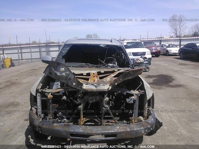 3GCPKTE22DG323956 - 2013 CHEVROLET SILVERADO K1500 LTZ SILVER photo 6