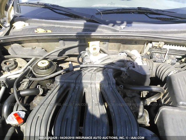 3C4FY48B63T595668 - 2003 CHRYSLER PT CRUISER CLASSIC TAN photo 10