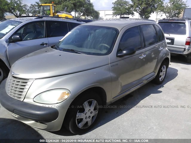 3C4FY48B63T595668 - 2003 CHRYSLER PT CRUISER CLASSIC TAN photo 2