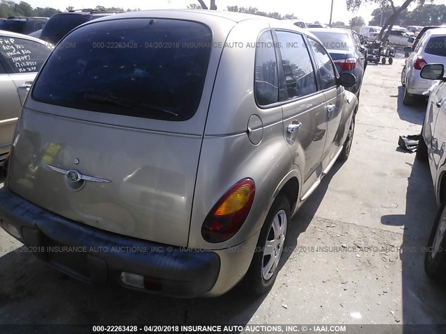 3C4FY48B63T595668 - 2003 CHRYSLER PT CRUISER CLASSIC TAN photo 4