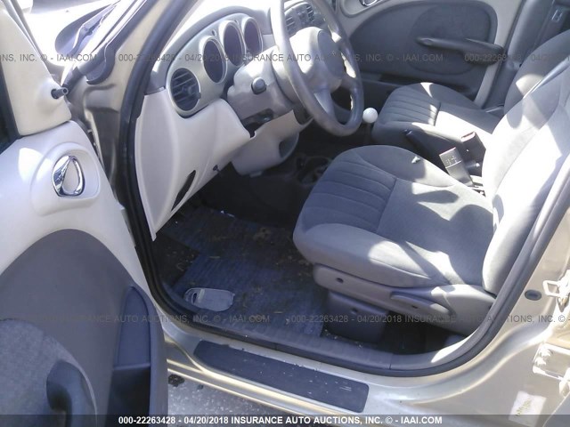 3C4FY48B63T595668 - 2003 CHRYSLER PT CRUISER CLASSIC TAN photo 5