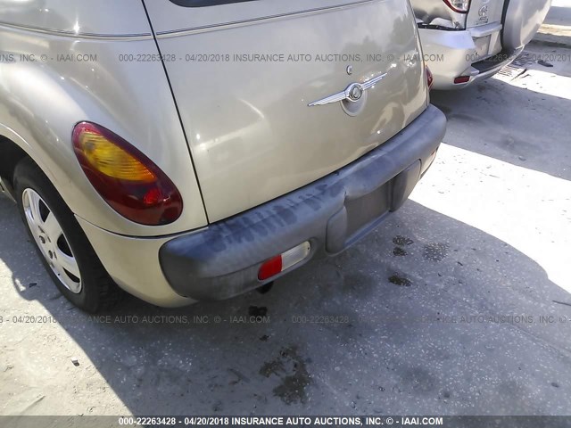 3C4FY48B63T595668 - 2003 CHRYSLER PT CRUISER CLASSIC TAN photo 6