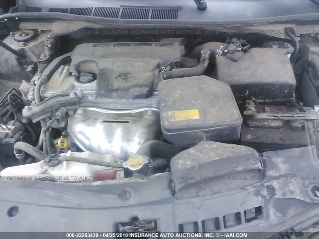 4T1BF1FK3CU119790 - 2012 TOYOTA CAMRY SE/LE/XLE 黑色 照片 10