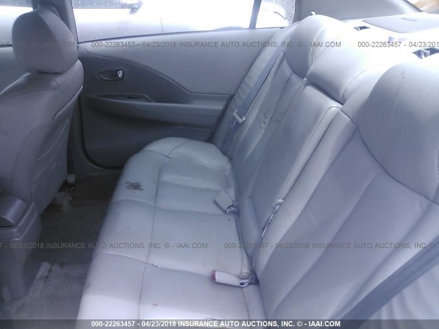 1N4AL11D42C278443 - 2002 NISSAN ALTIMA S/SL SILVER photo 8