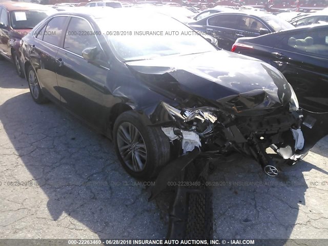 4T1BF1FK9HU308788 - 2017 TOYOTA CAMRY LE/XLE/SE/XSE BLACK photo 1