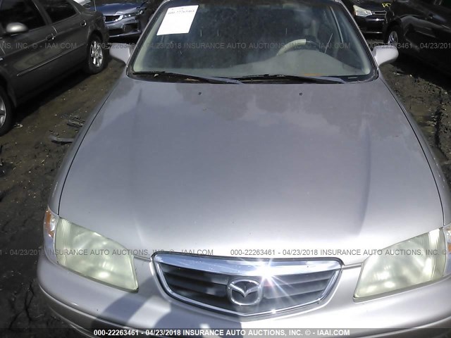 1YVGF22D025294184 - 2002 MAZDA 626 ES/LX Champagne photo 6