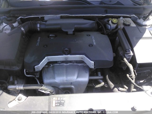 1G11C5SAXDF277488 - 2013 CHEVROLET MALIBU 1LT WHITE photo 10