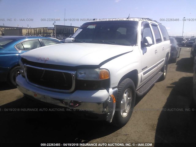 3GKFK16Z14G336066 - 2004 GMC YUKON XL K1500 WHITE photo 2