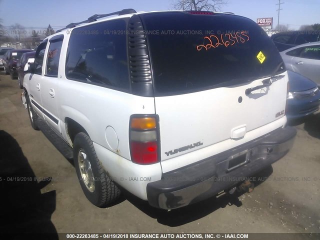 3GKFK16Z14G336066 - 2004 GMC YUKON XL K1500 WHITE photo 3