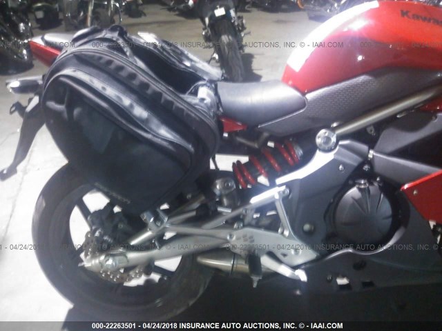 JKAEXEC169DA32764 - 2009 KAWASAKI EX650 C 红色 照片 6