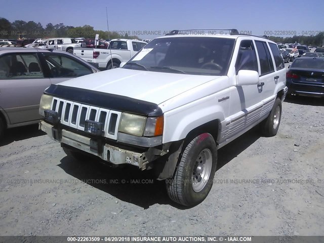 1J4GZ78Y7SC784230 - 1995 JEEP GRAND CHEROKEE LIMITED/ORVIS WHITE photo 2