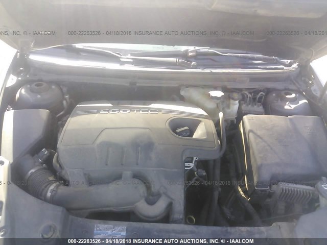 1G1ZG57B684237595 - 2008 CHEVROLET MALIBU LS GRAY photo 10