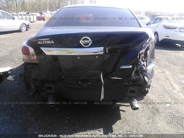 1N4AL3AP7EC148859 - 2014 NISSAN ALTIMA 2.5/S/SV/SL BLACK photo 6