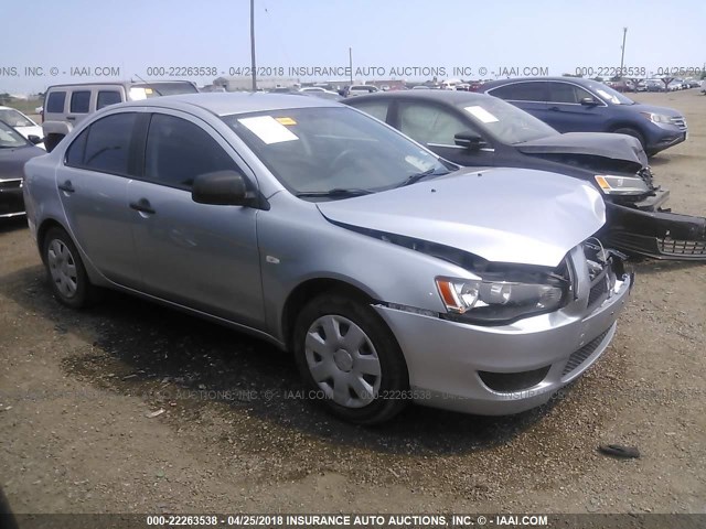 JA3AU16U29U045907 - 2009 MITSUBISHI LANCER DE SILVER photo 1