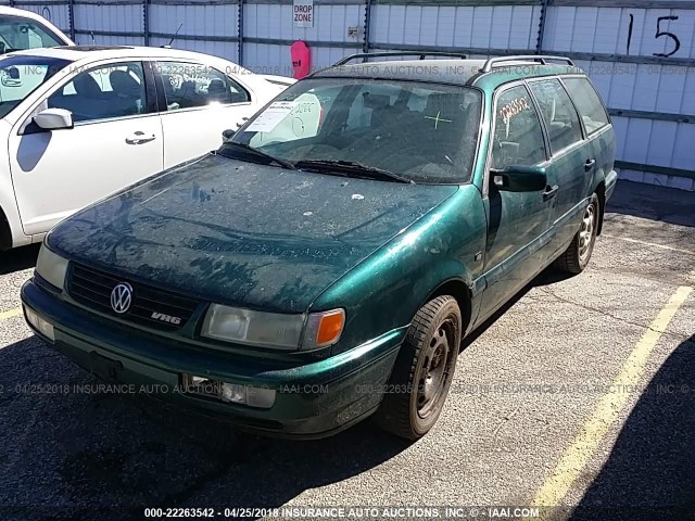 WVWFE83A2SE199914 - 1995 VOLKSWAGEN PASSAT GLX 绿色 照片 2