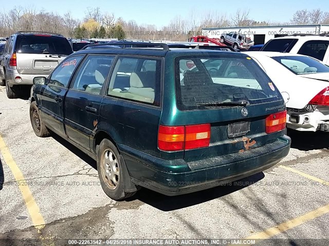 WVWFE83A2SE199914 - 1995 VOLKSWAGEN PASSAT GLX 绿色 照片 3
