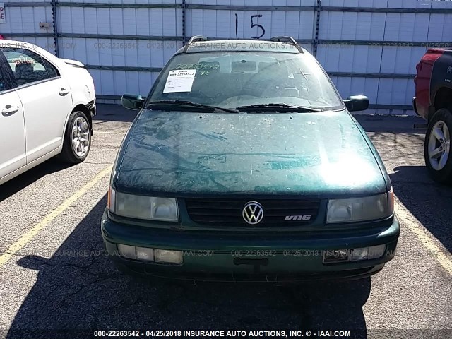 WVWFE83A2SE199914 - 1995 VOLKSWAGEN PASSAT GLX 绿色 照片 6