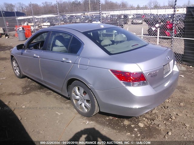 1HGCP2F80AA173807 - 2010 HONDA ACCORD EXL SILVER photo 3