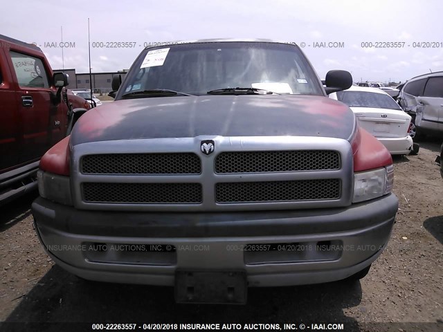 3B7HC13Z7WG157037 - 1998 DODGE RAM 1500 RED photo 6