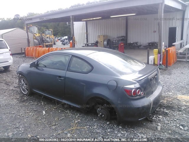 JTKDE3B70A0315924 - 2010 TOYOTA SCION TC GRAY photo 3