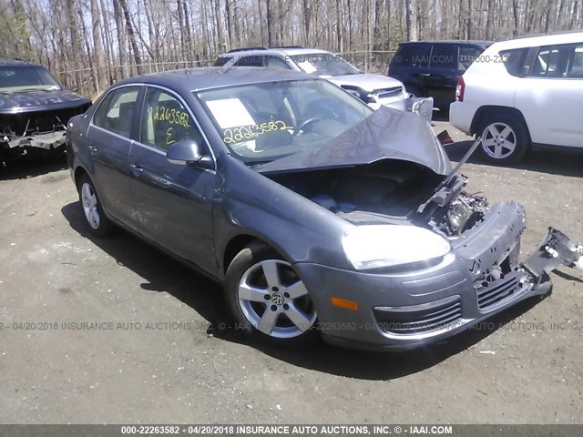 3VWRM71K78M055135 - 2008 VOLKSWAGEN JETTA SE/SEL GRAY photo 1