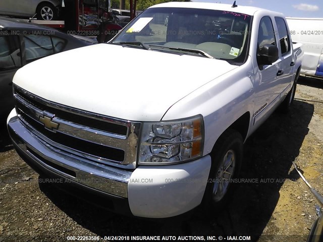 3GCEC13CX9G250587 - 2009 CHEVROLET SILVERADO C1500/C1500  LS WHITE photo 2